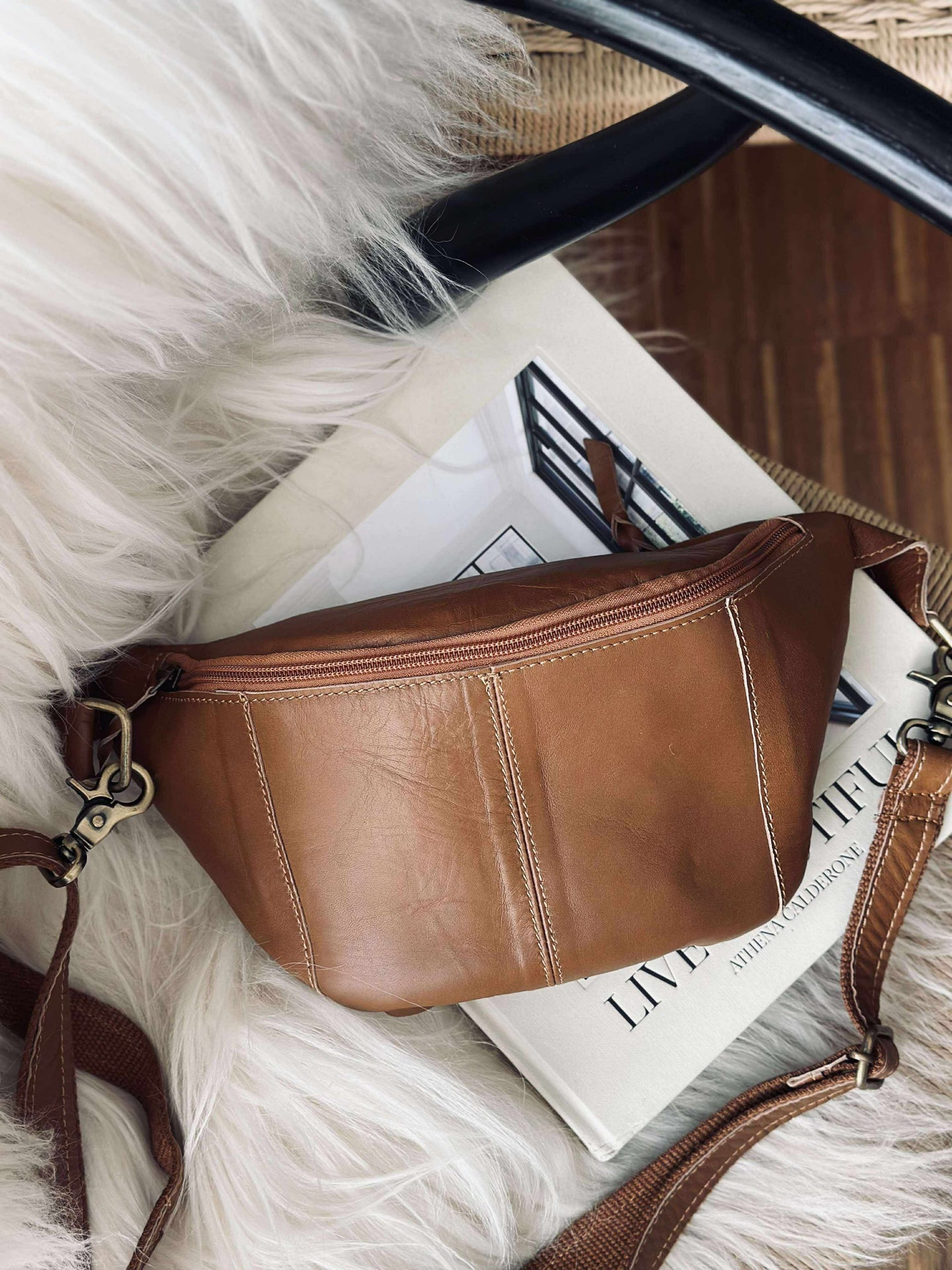 Bumbag Anna - Cognac