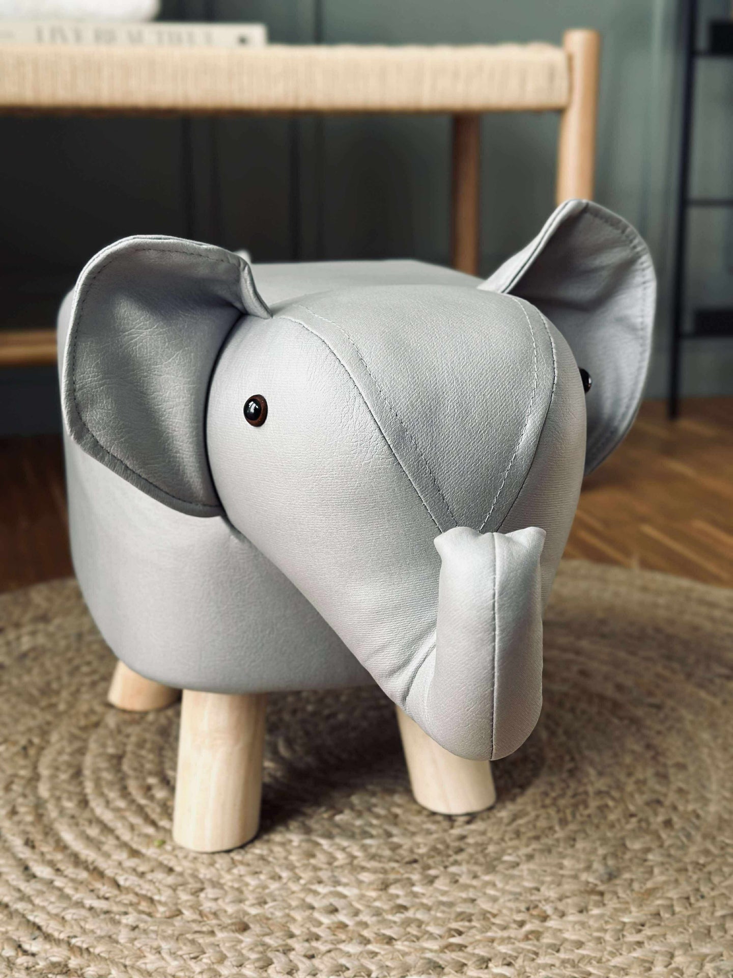 Elefant barneskammel