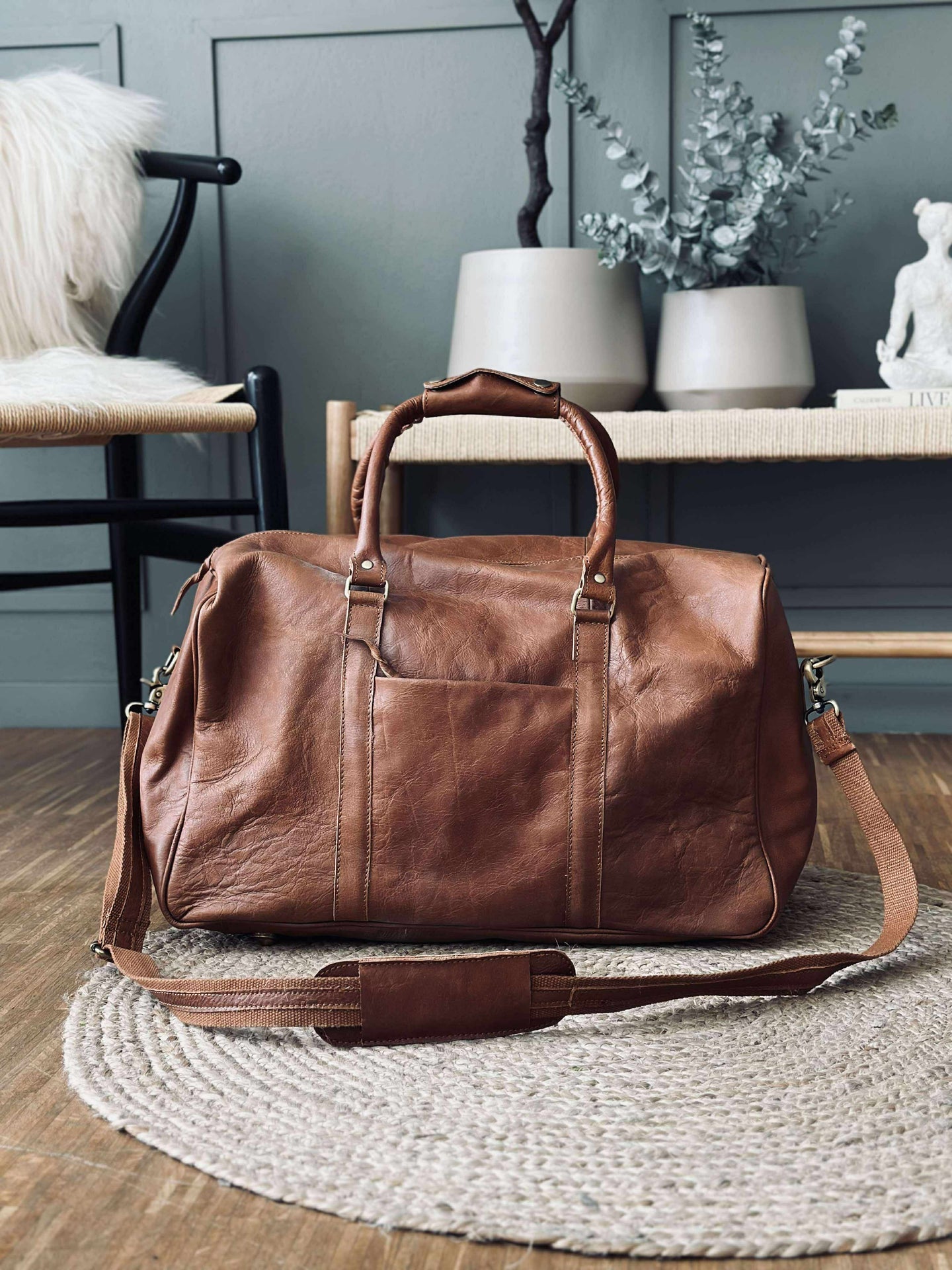 Weekendveske GINNY Cognac