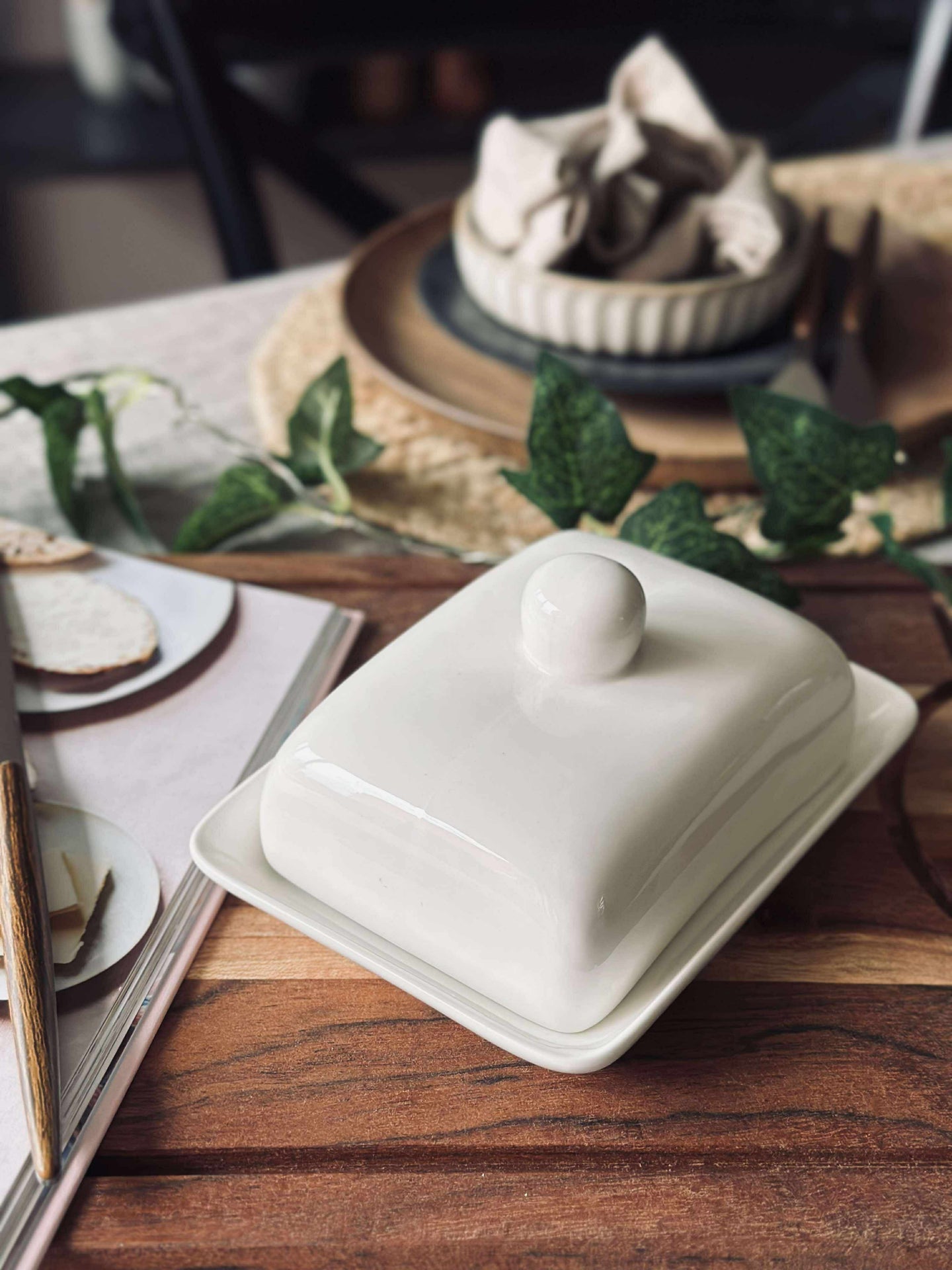 Smørskål - Porselen