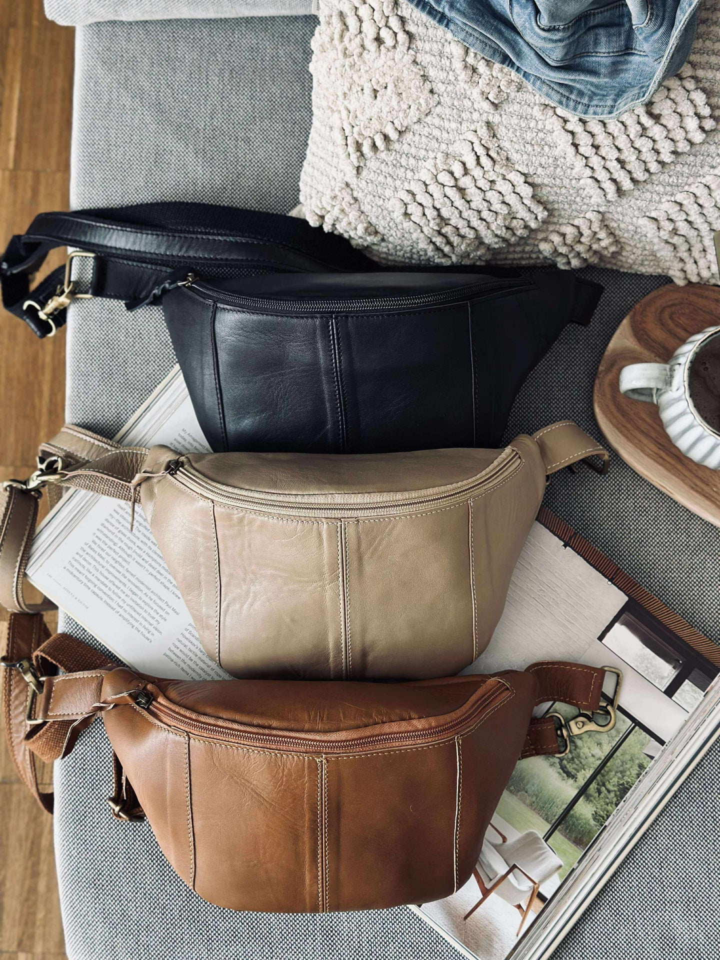 Bumbag Anna - Cognac