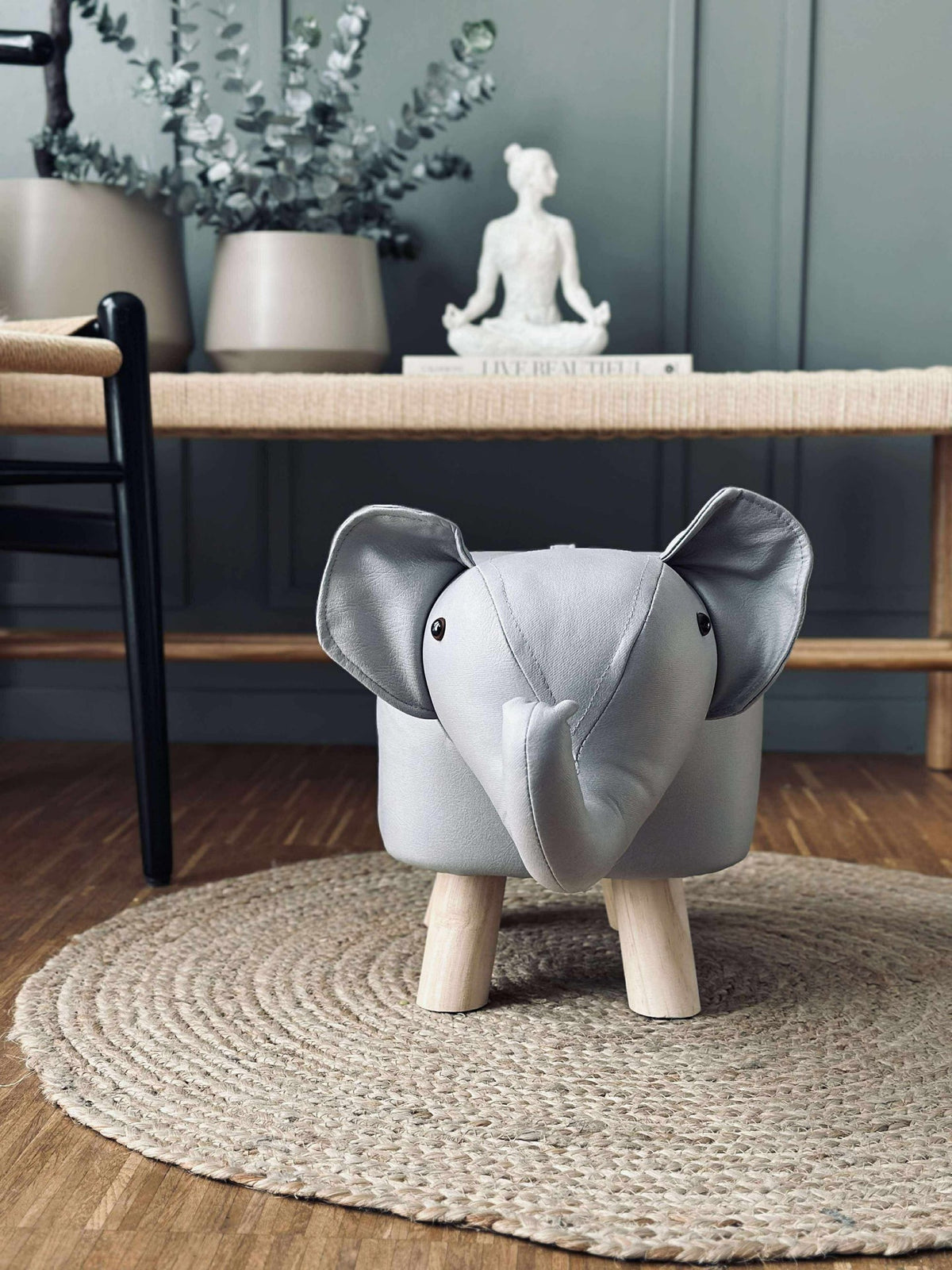 Elefant barneskammel