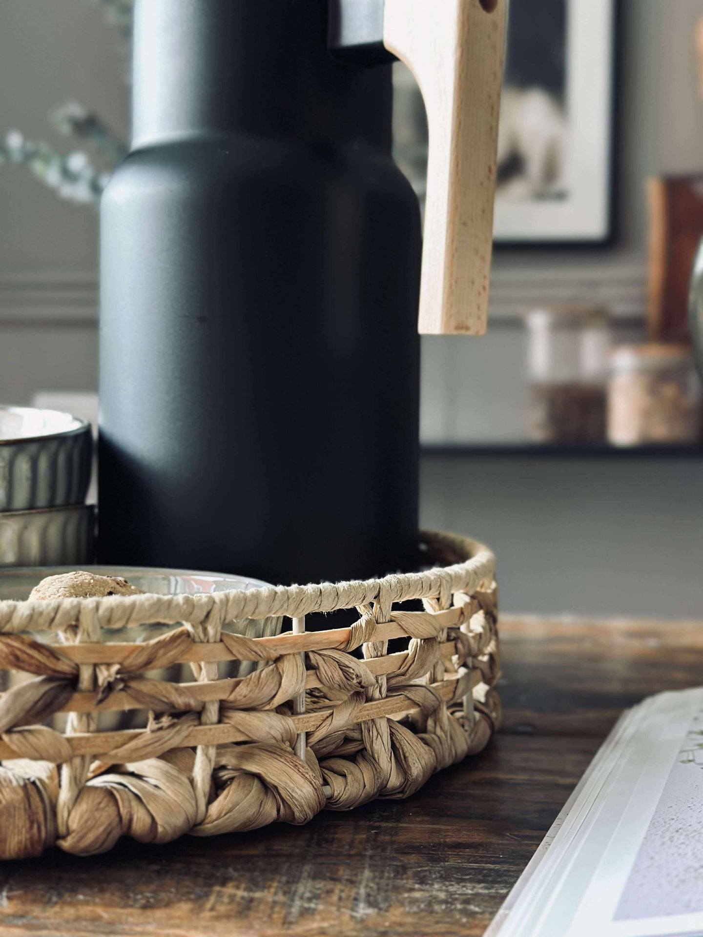 Brett i vannhyasint - Dia 35cm