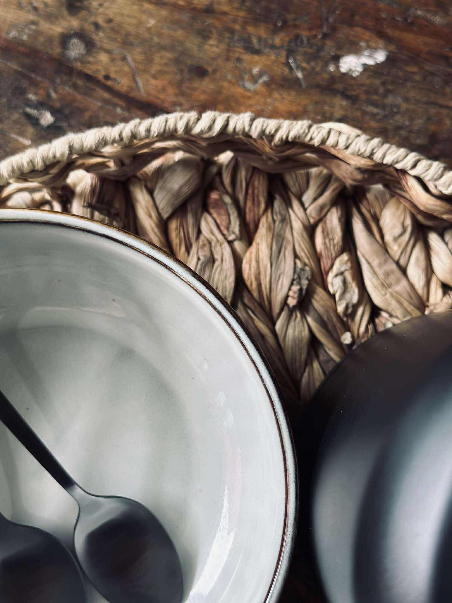 Brett i vannhyasint - Dia 35cm