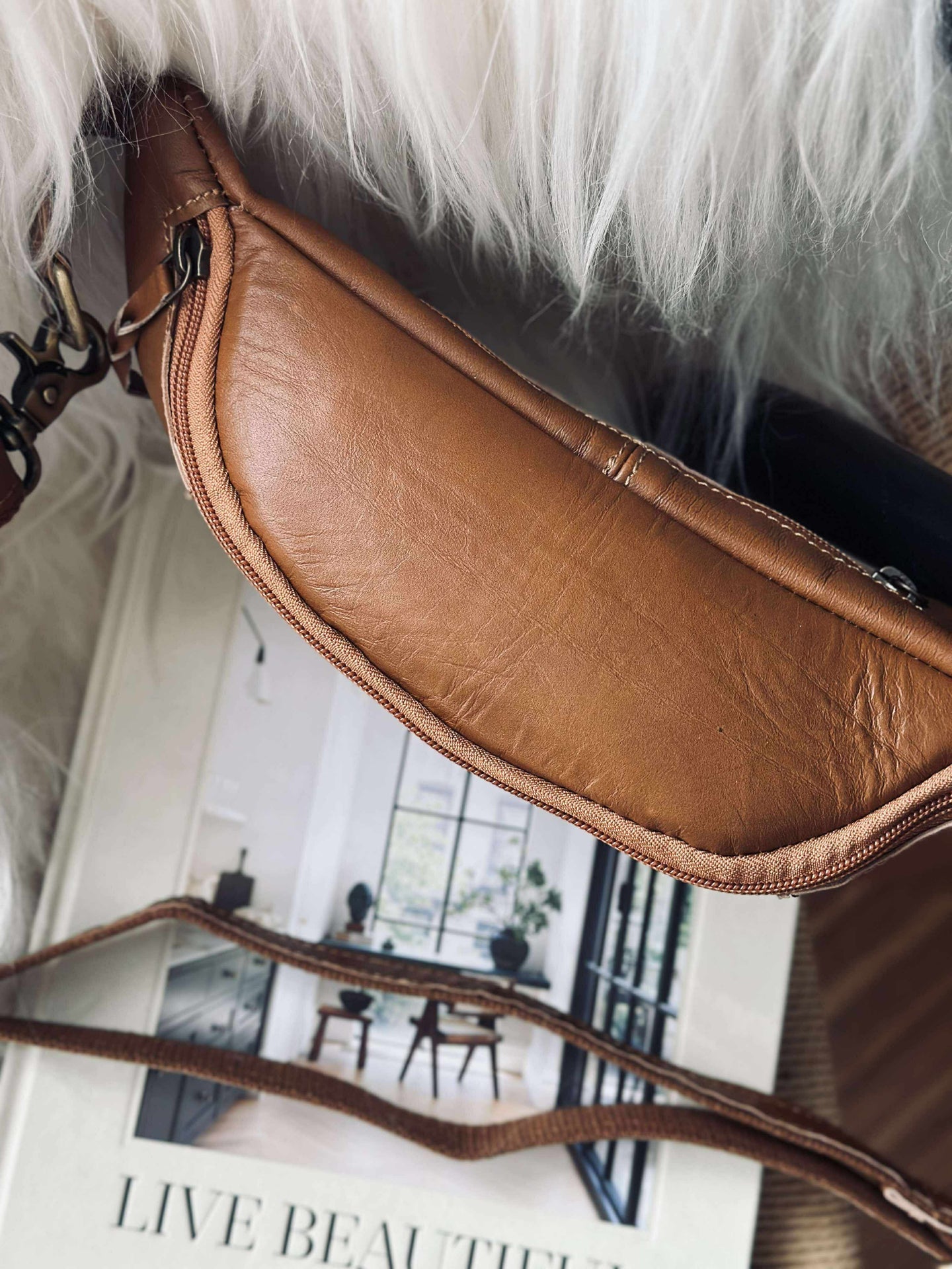 Bumbag Anna - Cognac