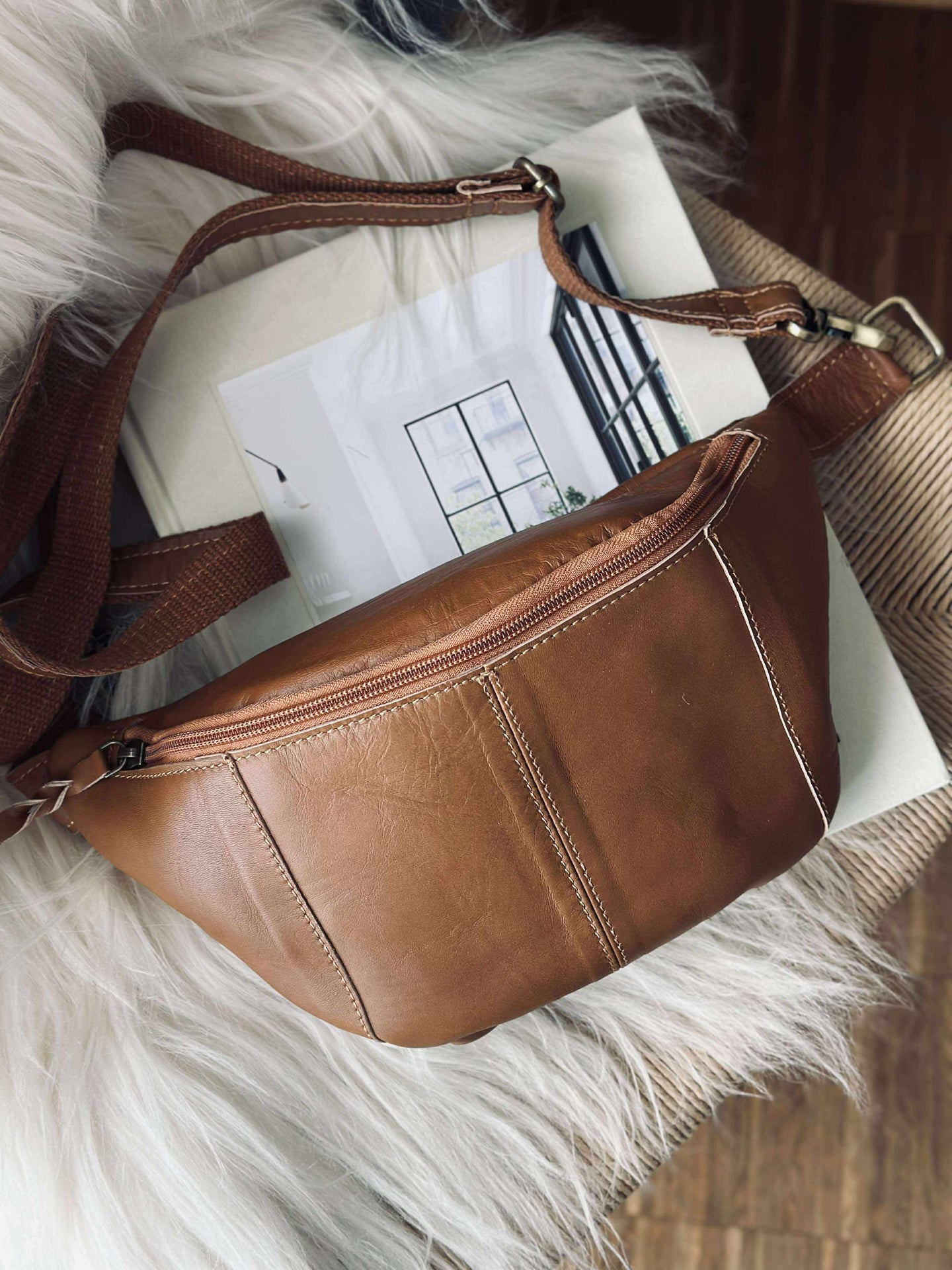 Bumbag Anna - Cognac