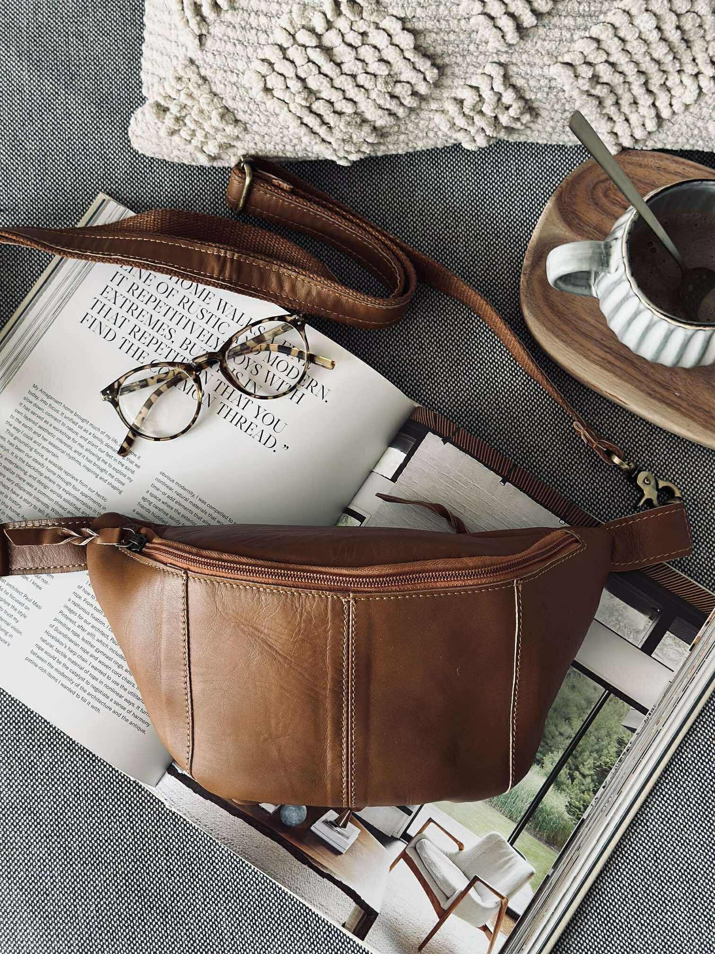 Bumbag Anna - Cognac