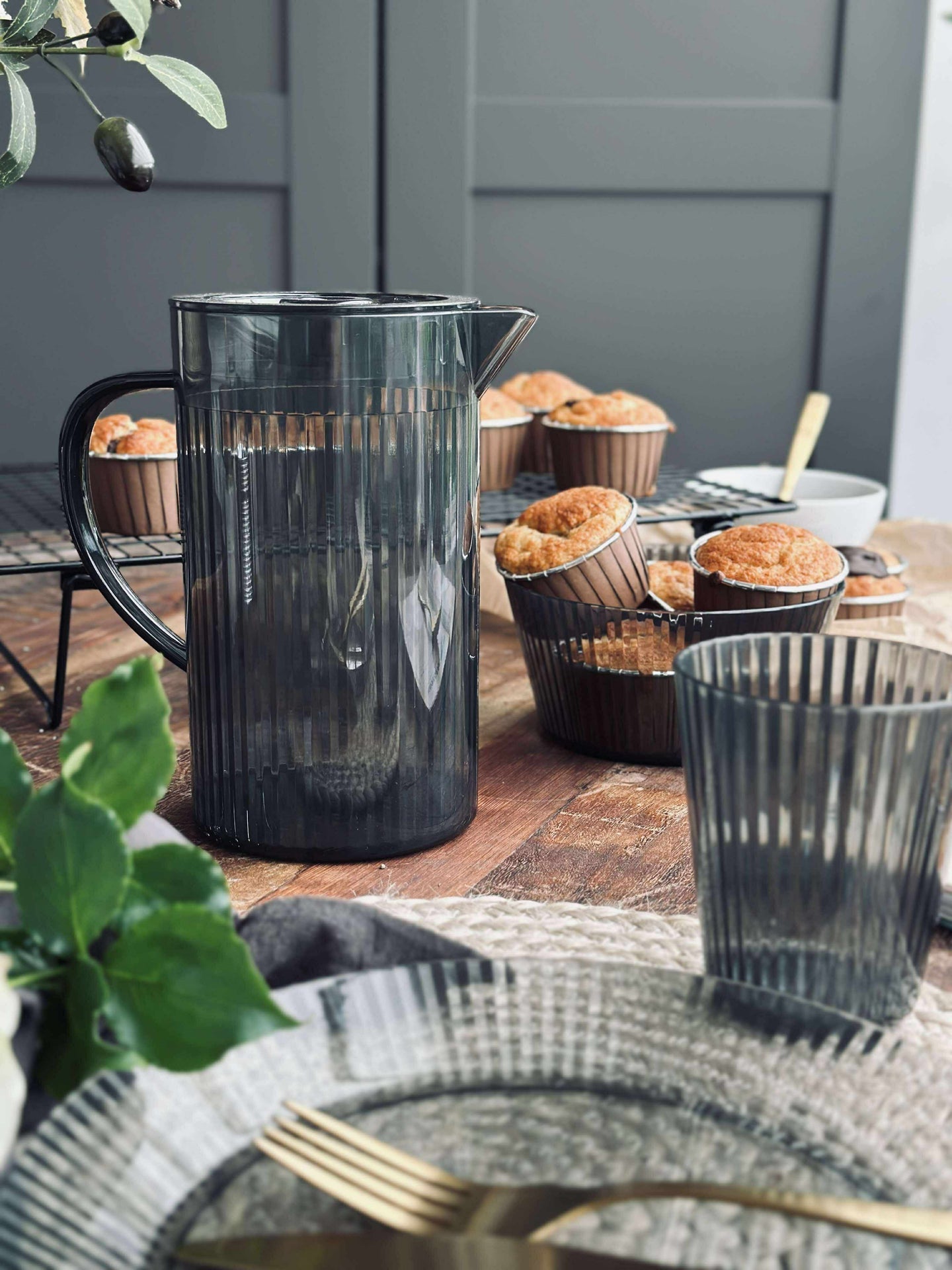 Tallerken DAILY Grå - 4 stk.