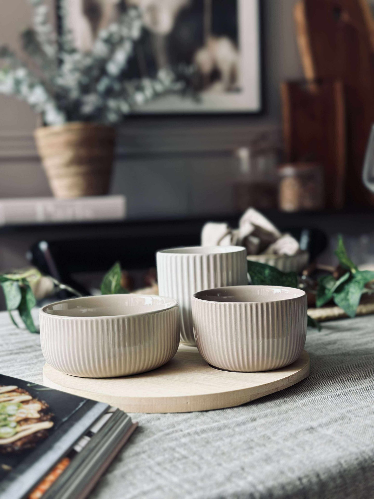 Tapas - 3 skåler og fat