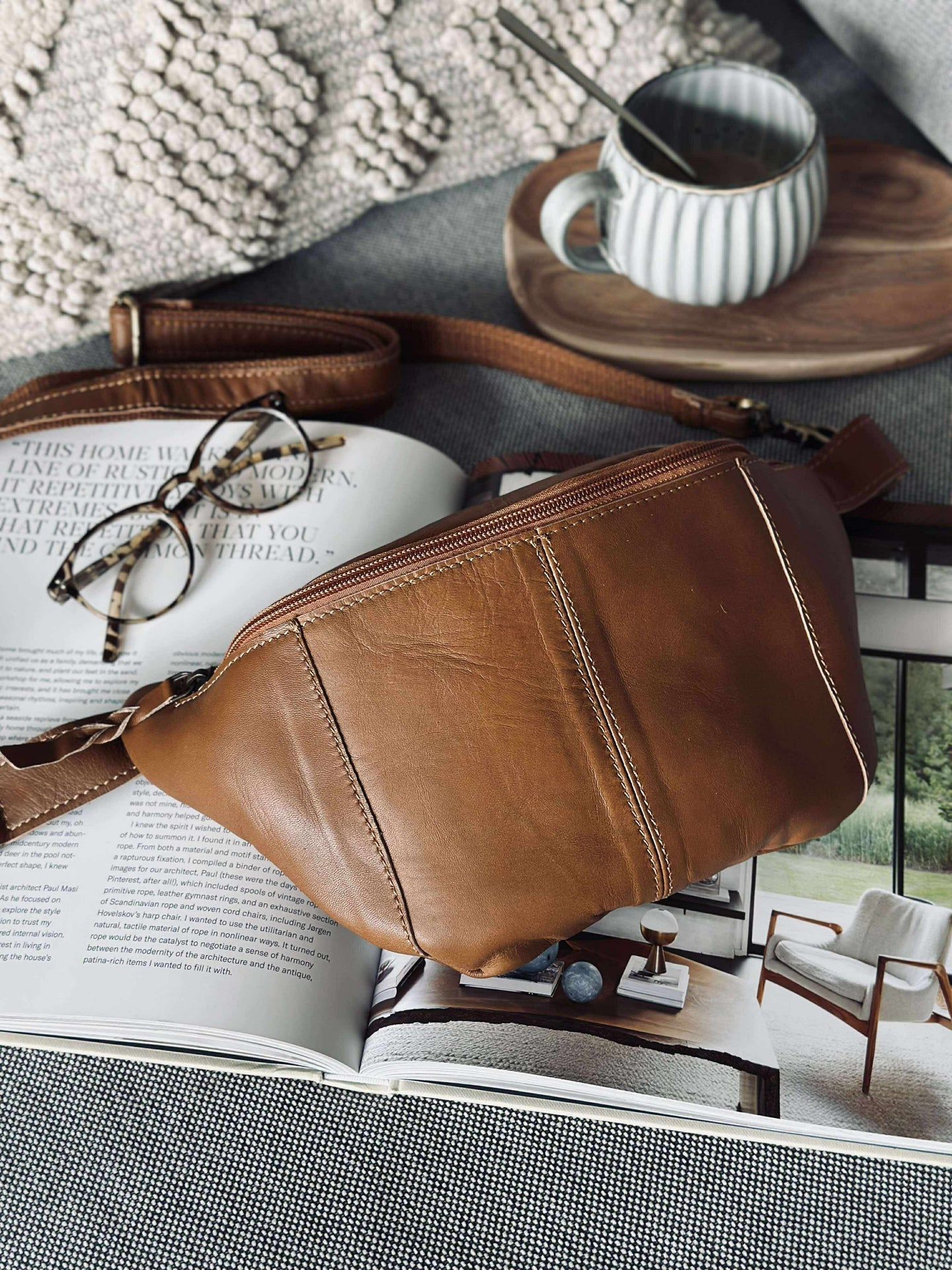 Bumbag Anna - Cognac