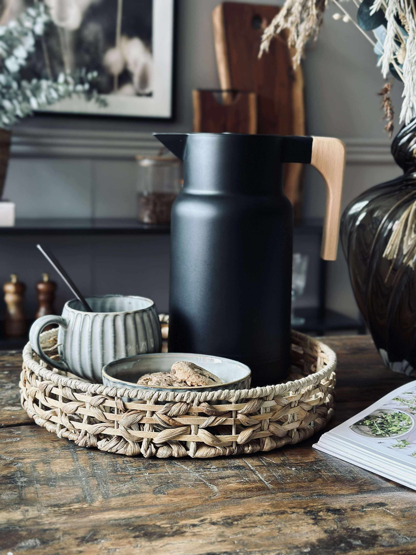 Brett i vannhyasint - Dia 30cm