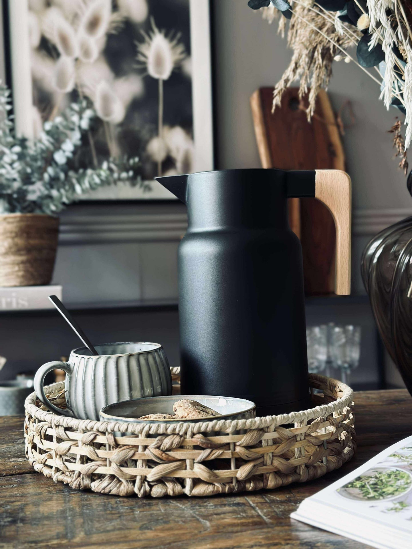 Brett i vannhyasint - Dia 30cm