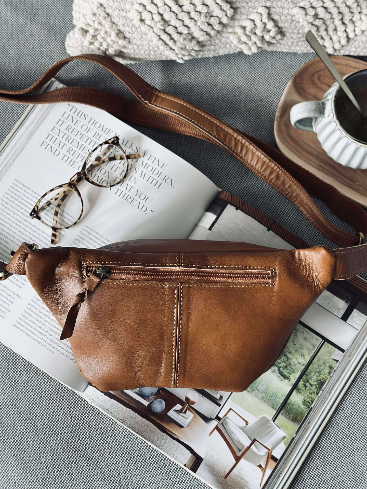 Bumbag Anna - Cognac
