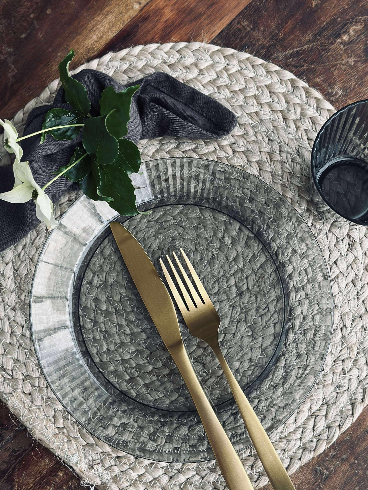 Tallerken DAILY Grå - 4 stk.