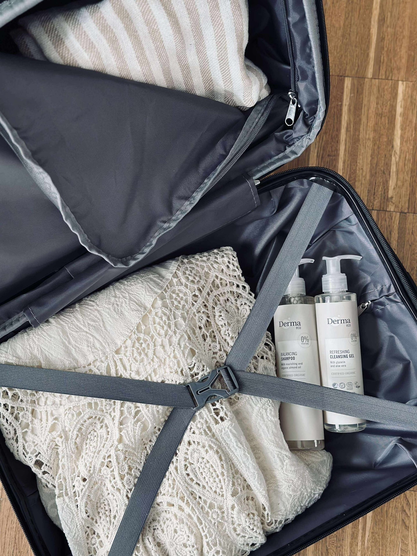 Koffertsett med 2 stk – Beige