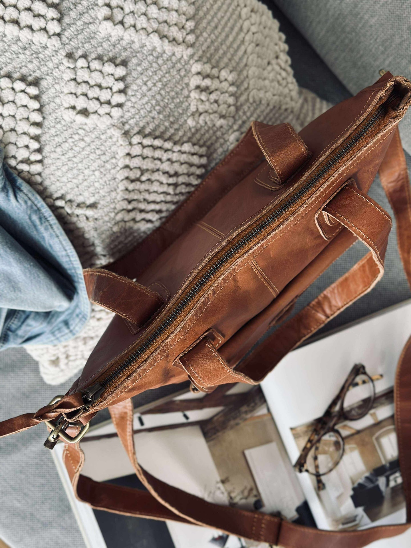 Shopper Amalie - Cognac