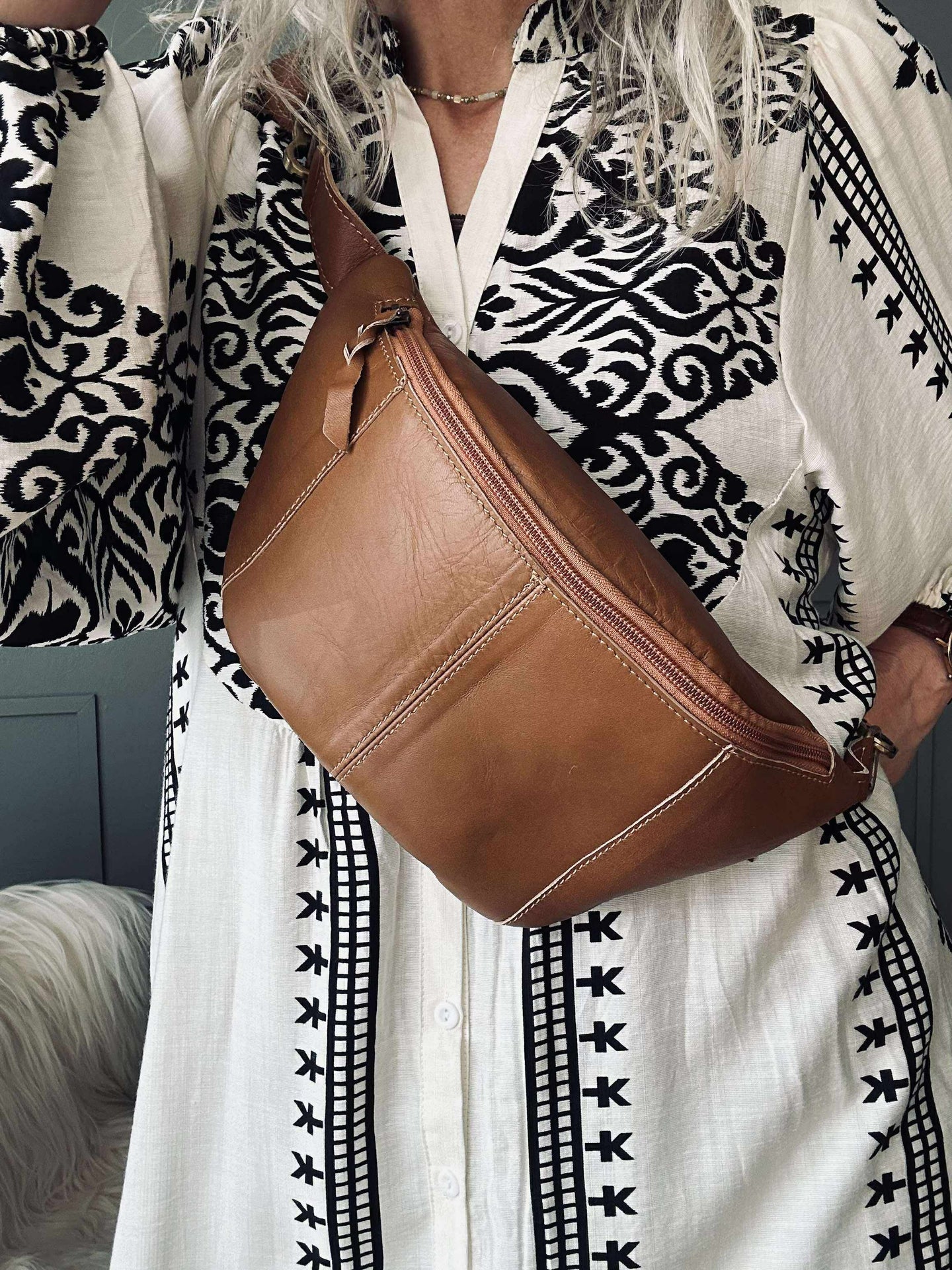 Bumbag Anna - Cognac