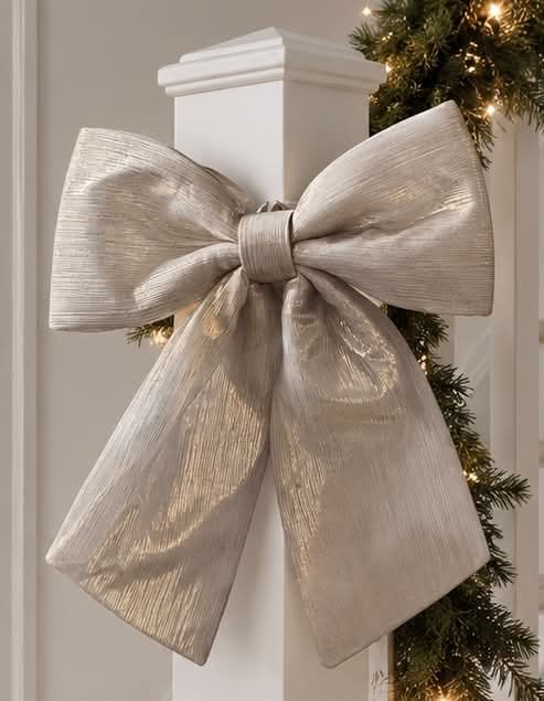 Sløyfe Champagne 34 cm