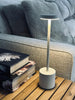 LED bordlampe KELLY Hvit - oppladbar