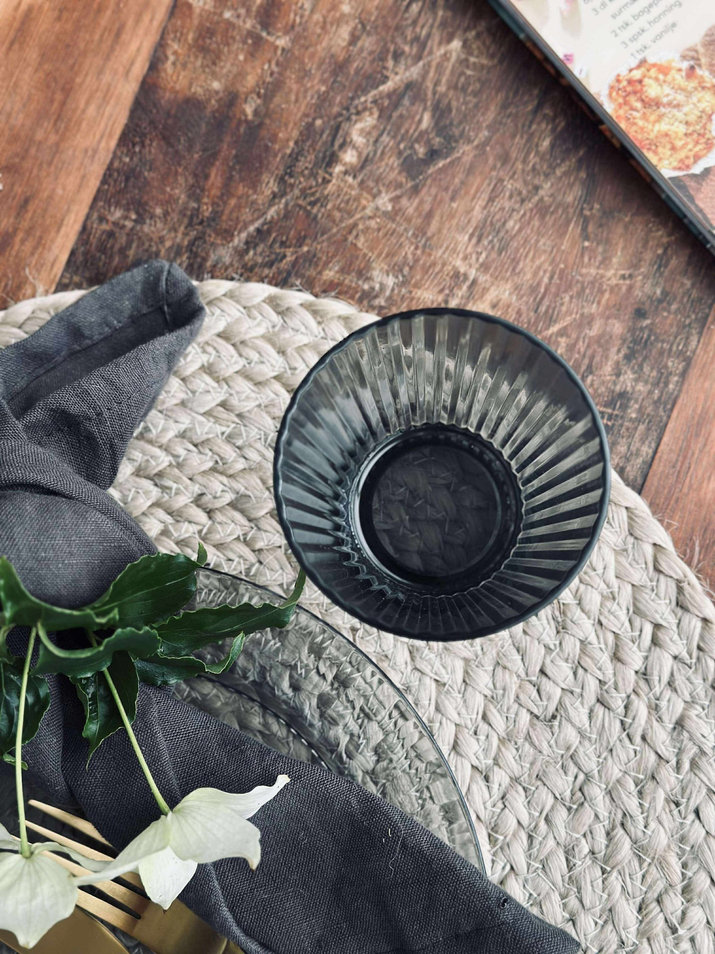 Glass DAILY Grå - 4 stk.