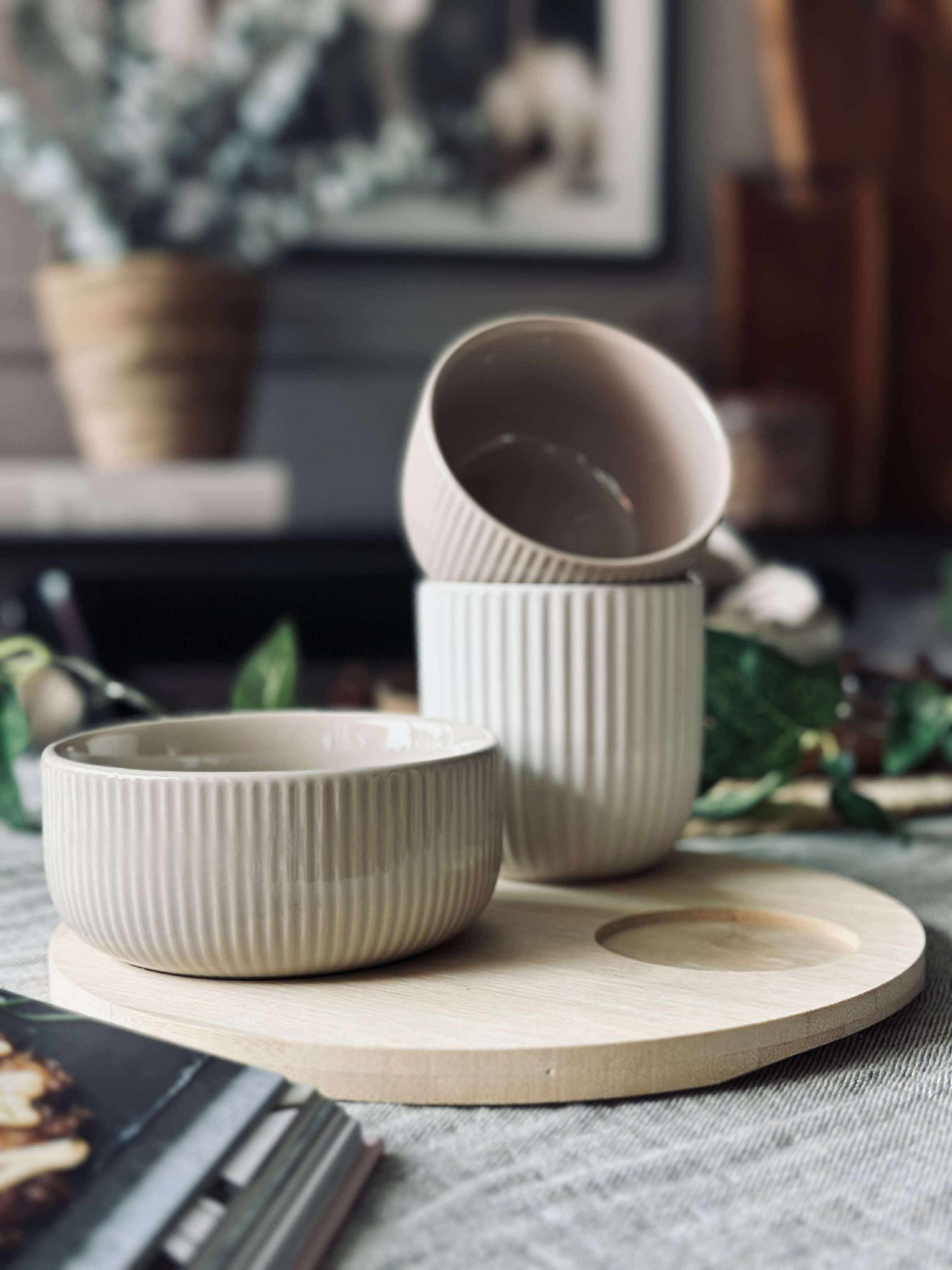 Tapas - 3 skåler og fat