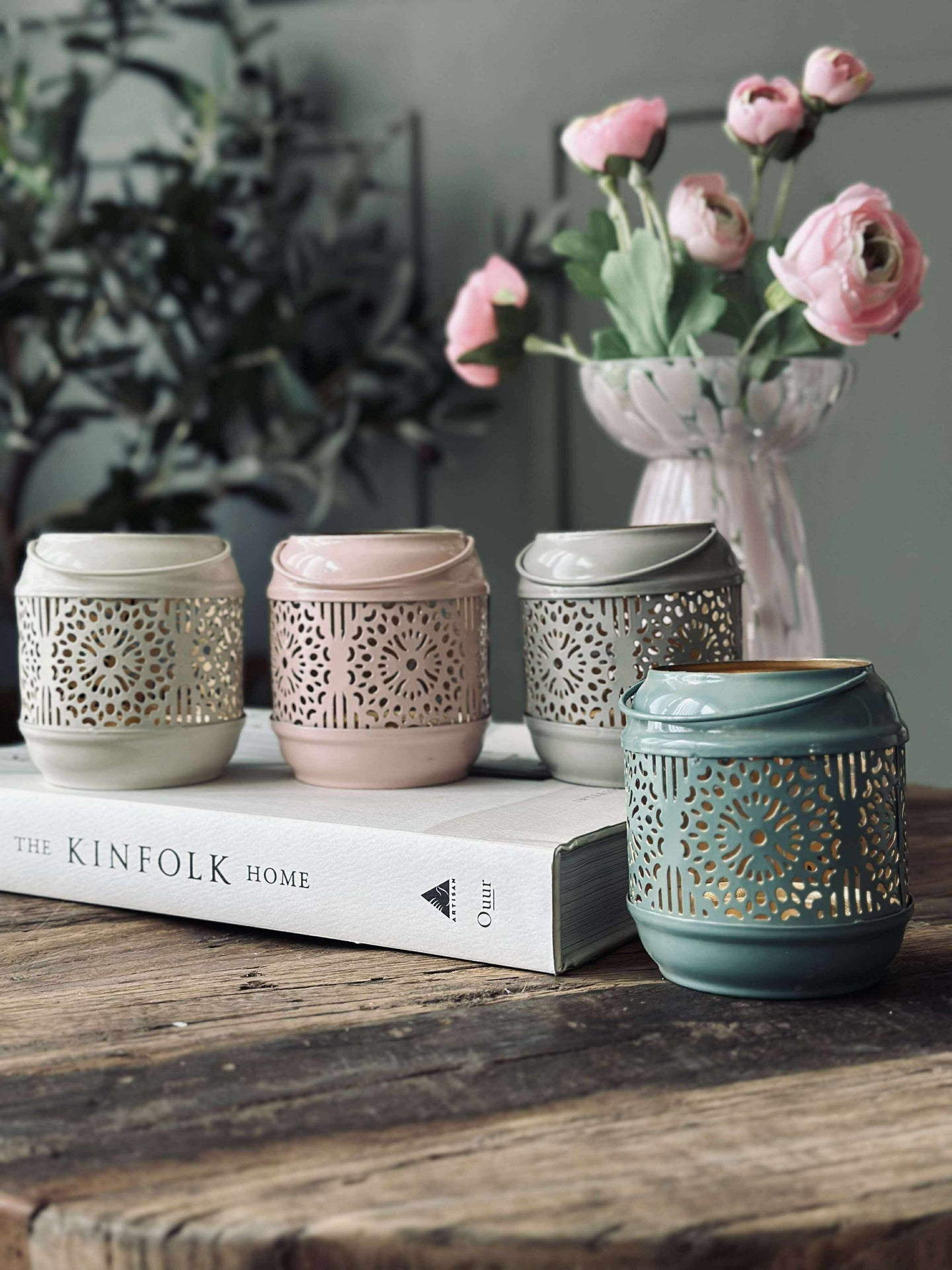 Lanterne EMMA small - Rose
