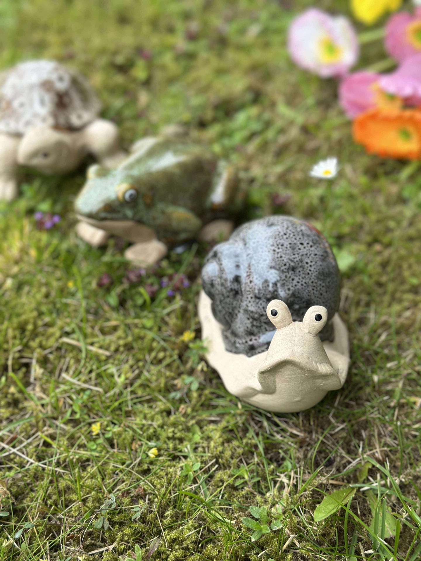 Hagefigur i porselen - MIX