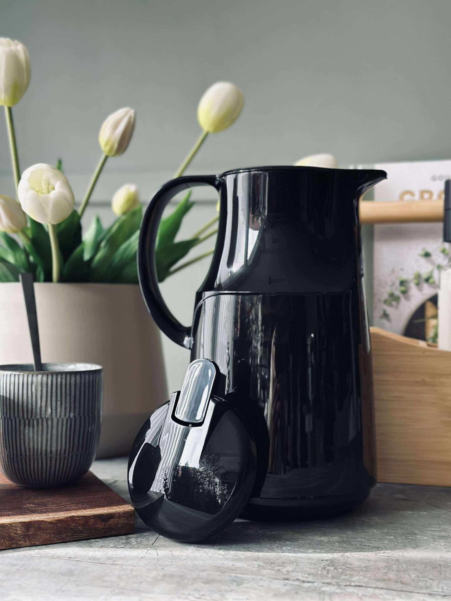 Termokanne Svart - 1 liter