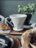 Kaffefilter i porselen