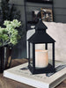 Lanterne m. timer - Svart