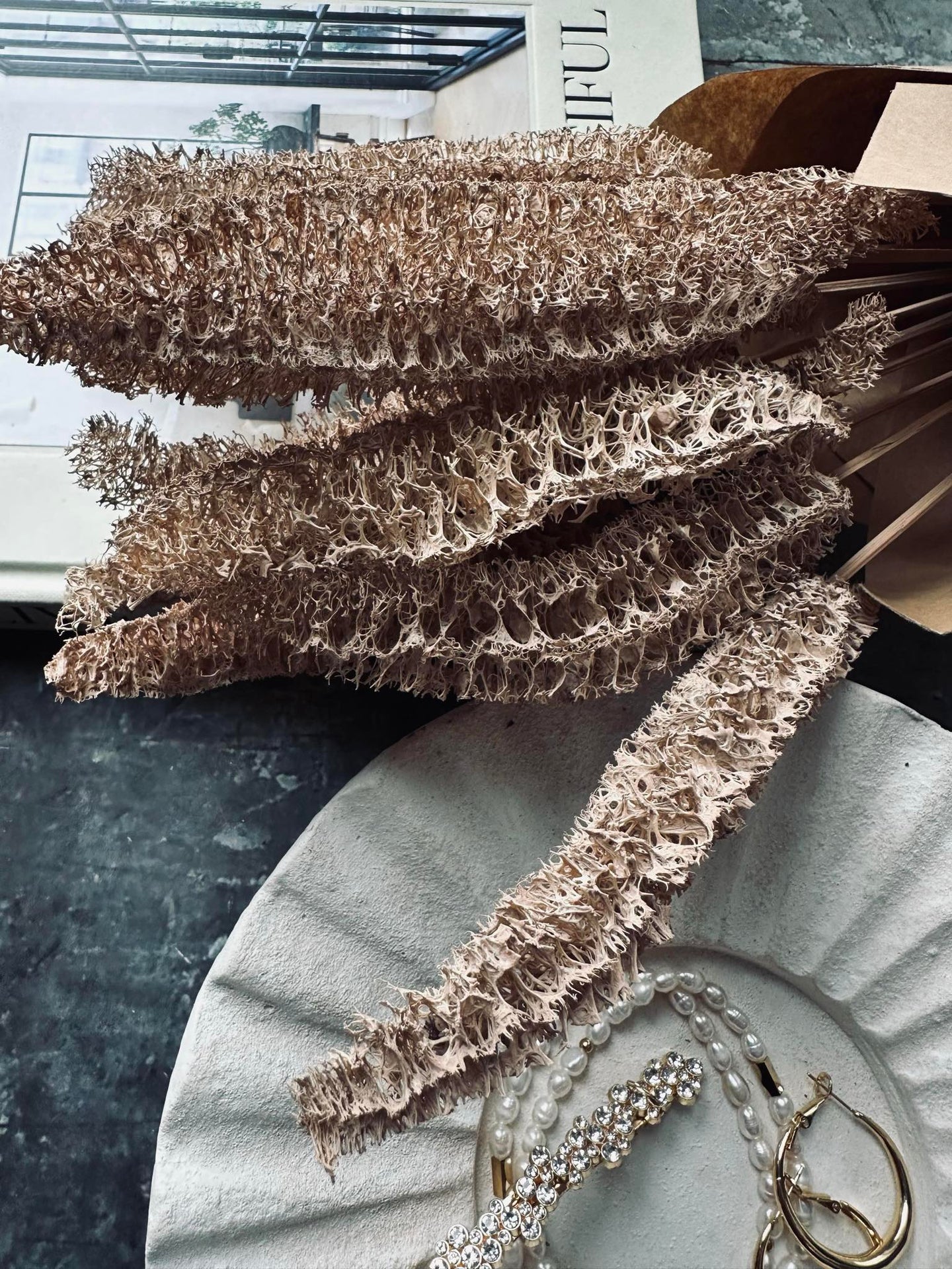 Evighetsbukett - Luffa Sand