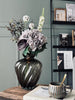Bukett med hortensia og eukalyptus