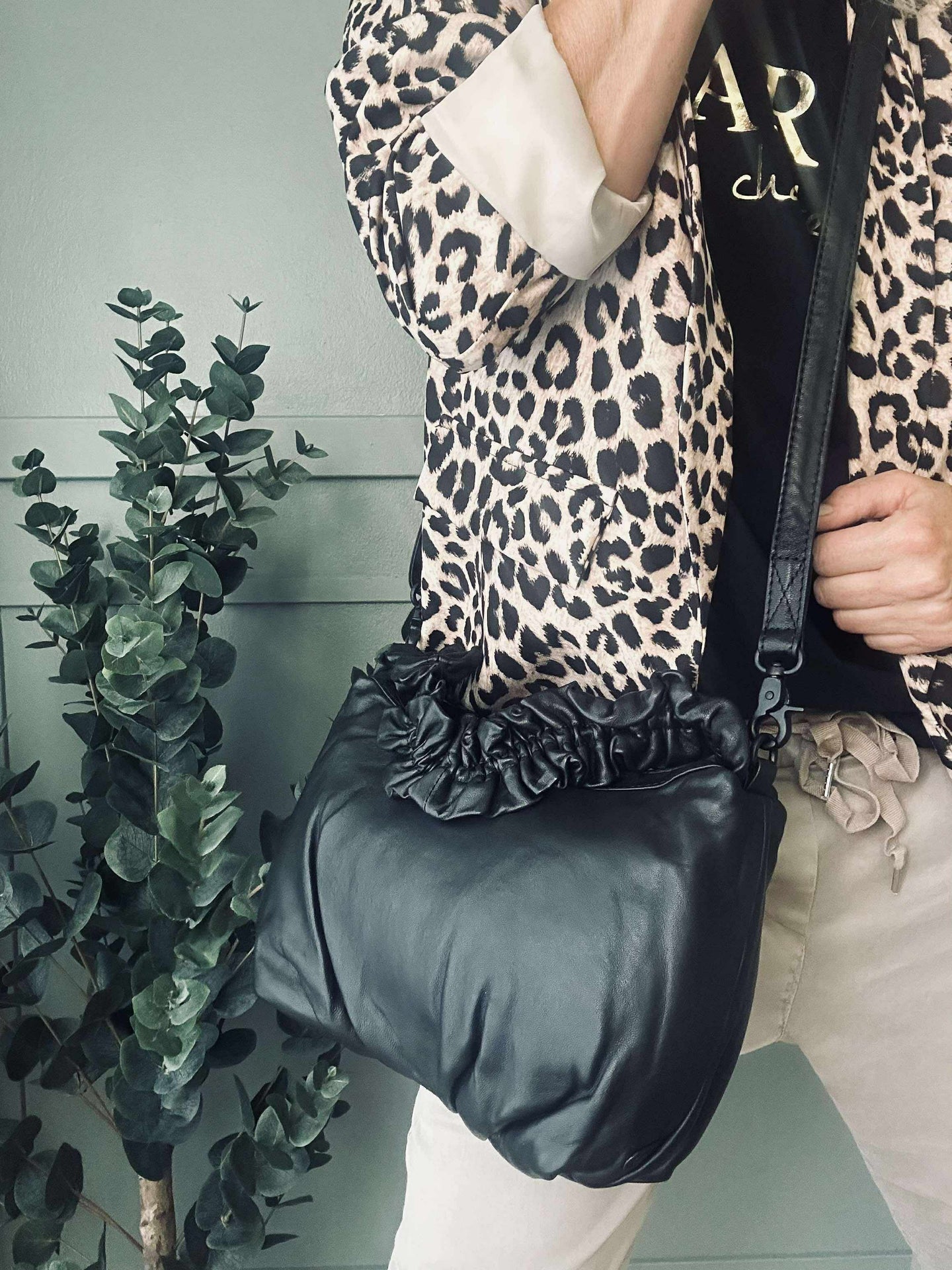 Crossbody i lekker lærkvalitet