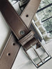 Belte 3,5 cm - Dark taupe