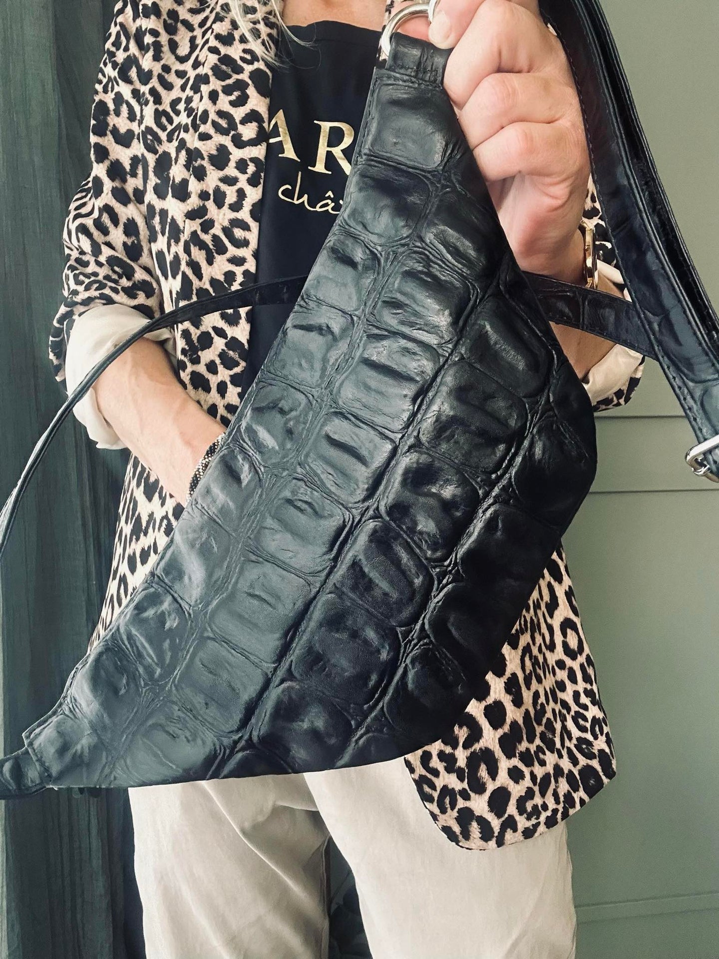 Bumbag Croco deluxe