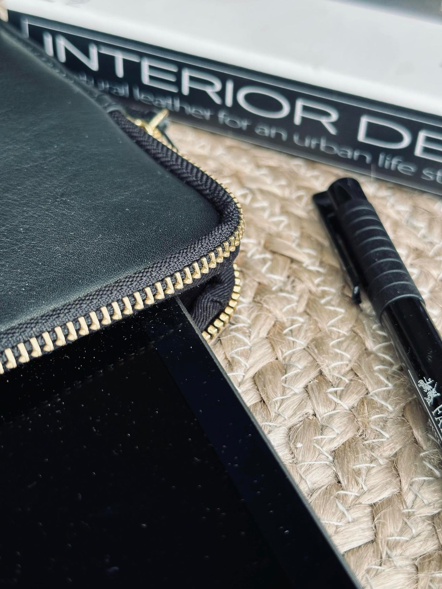 Ipad sleeve - Svart / Gull