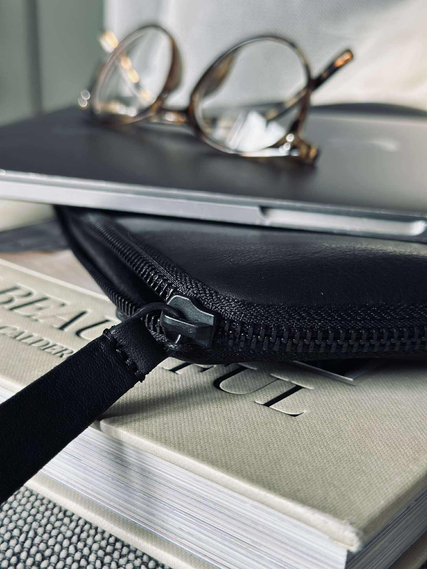 Laptop-sleeve - Svart / svart