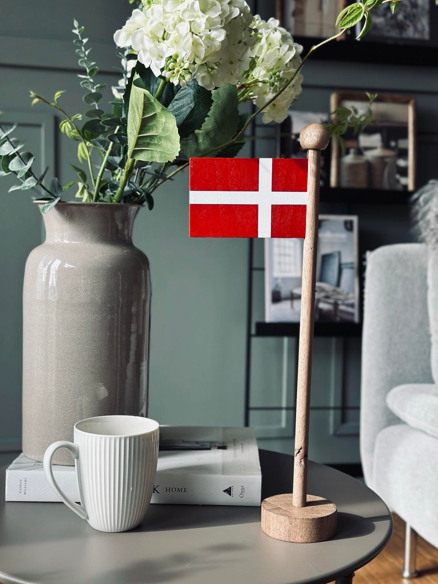 Flagg Dannebrog tre - Flere størrelser