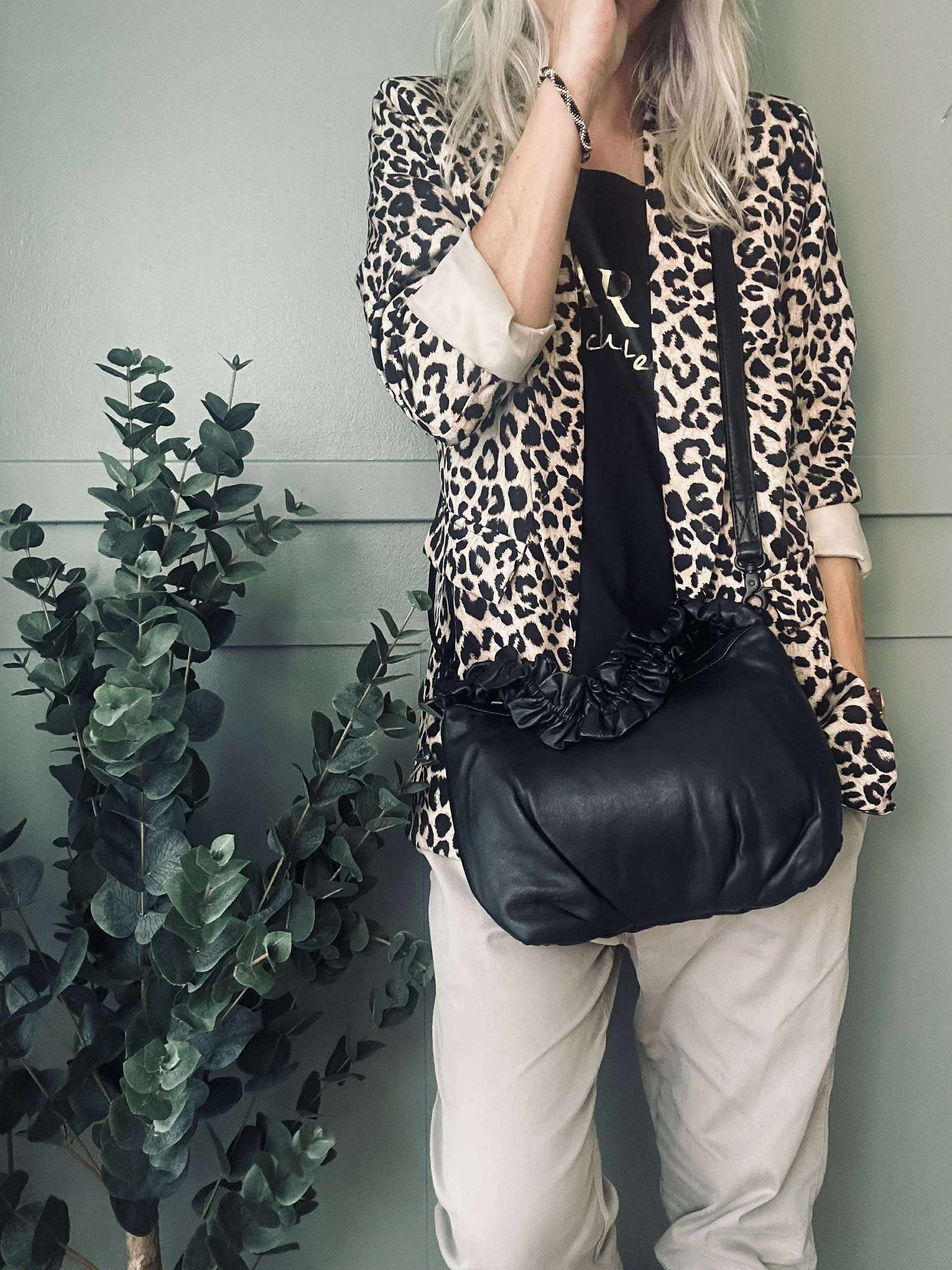 Crossbody i lekker lærkvalitet
