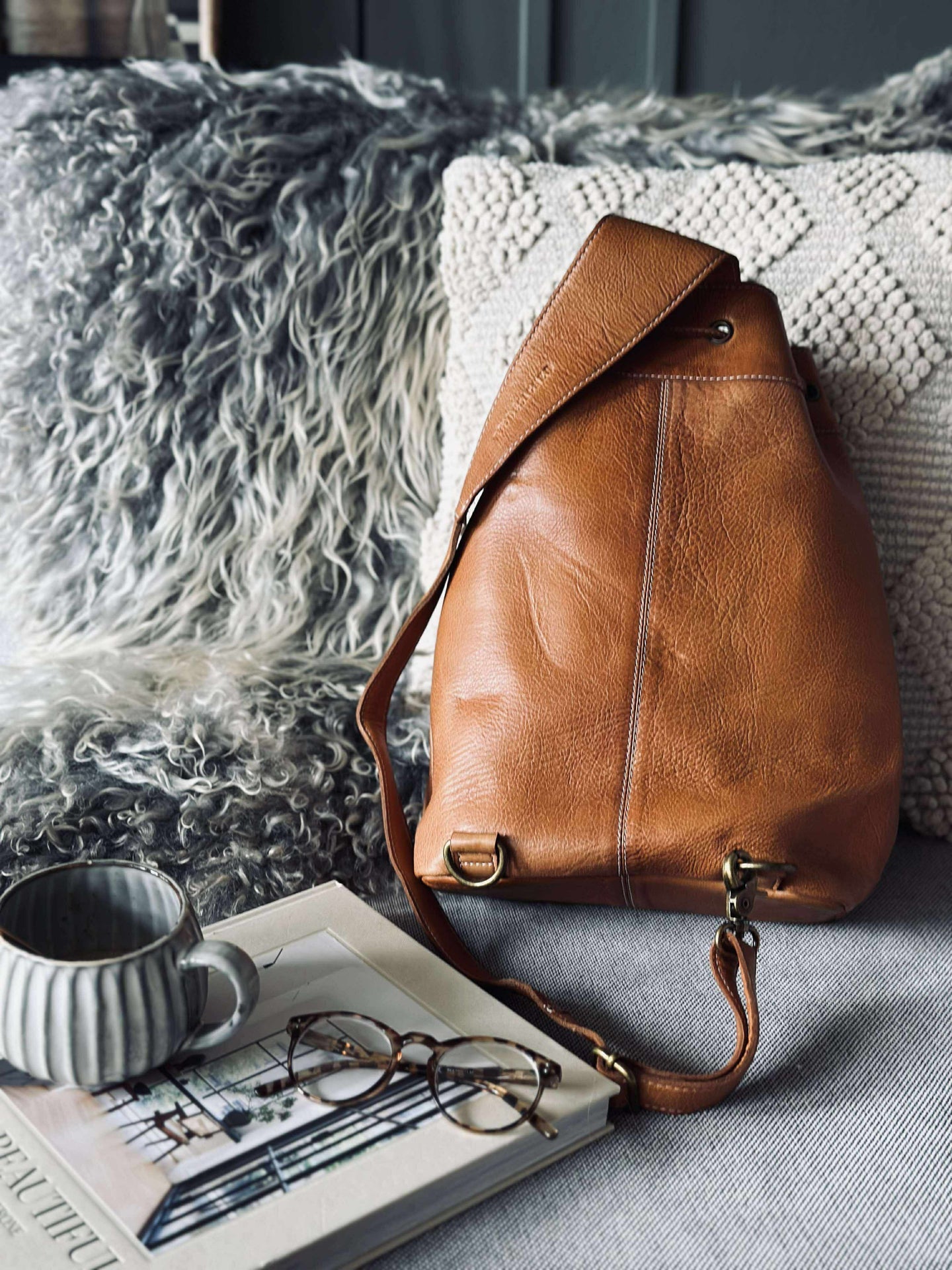 Ryggsekk Jude Cognac
