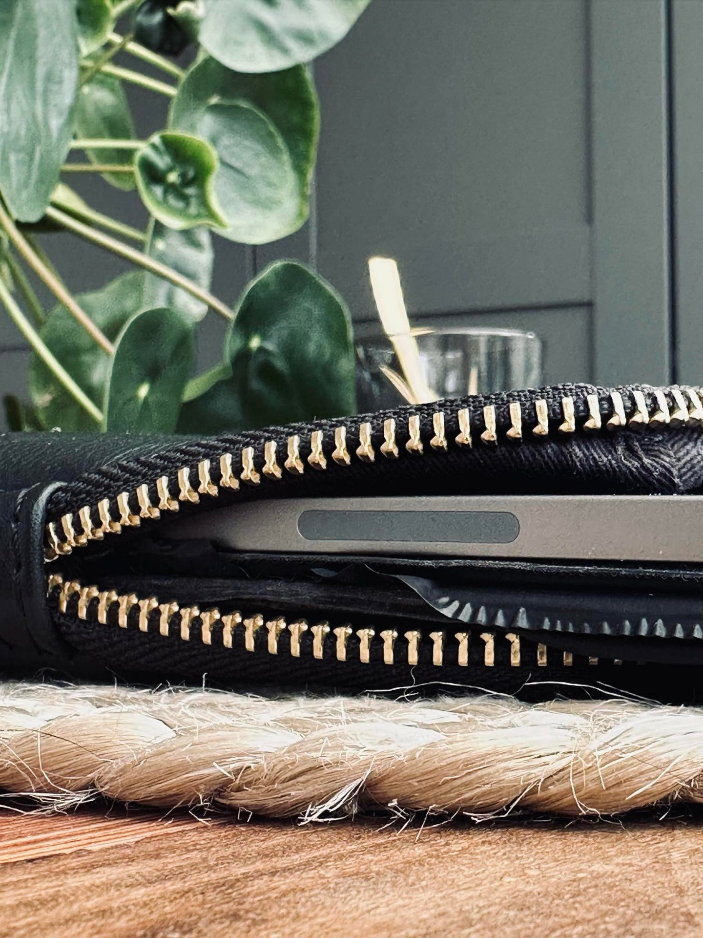 Ipad sleeve - Svart / Gull
