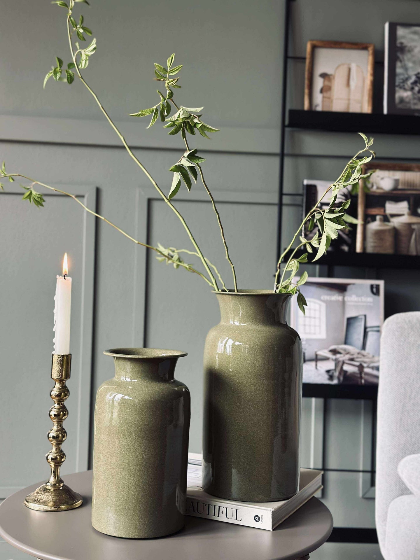 Vase Grønn - Flere størrelser