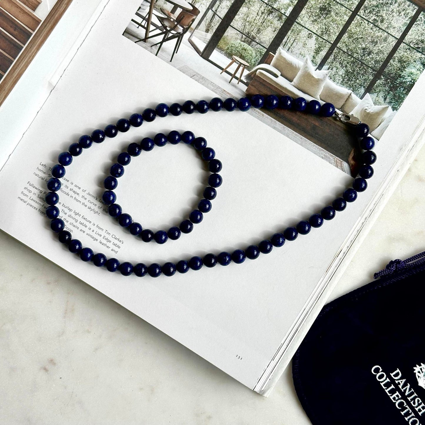 Halskjede Mary Navy
