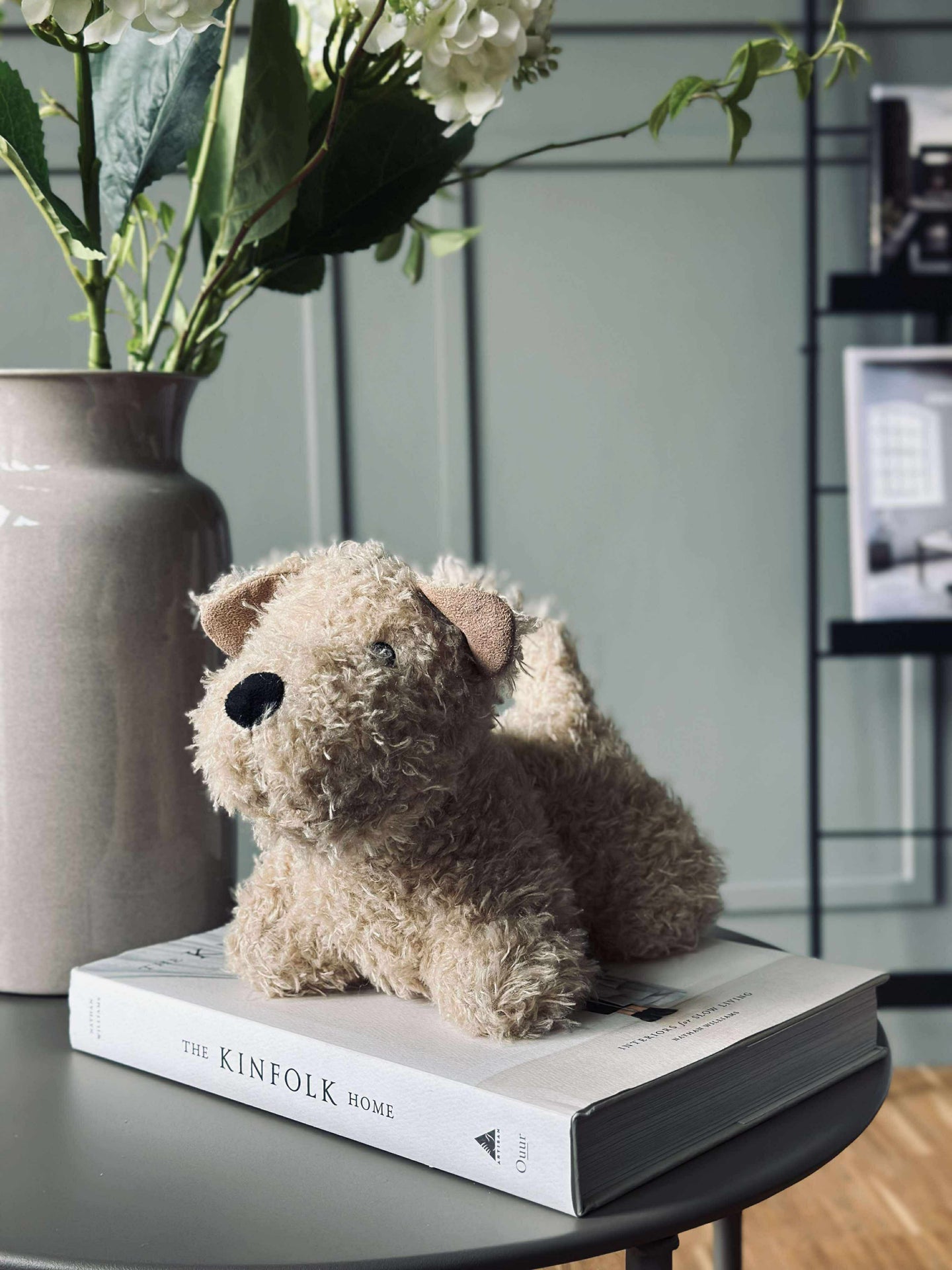 Dørstopper Plysj hund - Beige