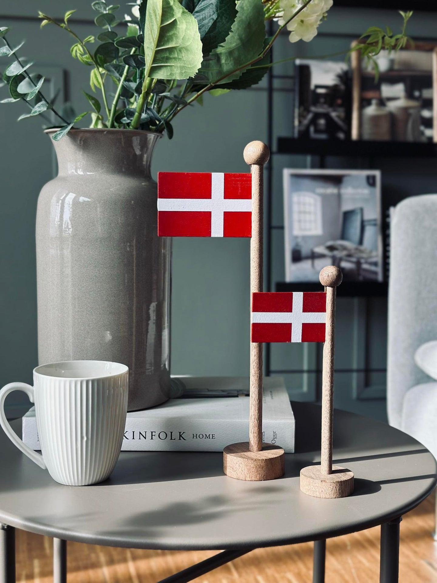 Flagg Dannebrog tre - Flere størrelser