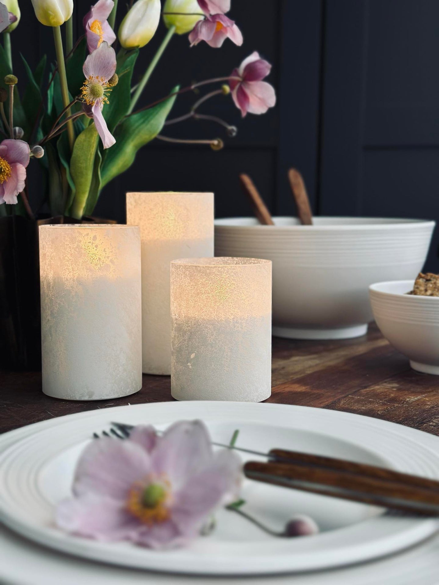 LED-lys FROZEN - Hvit 3 stk