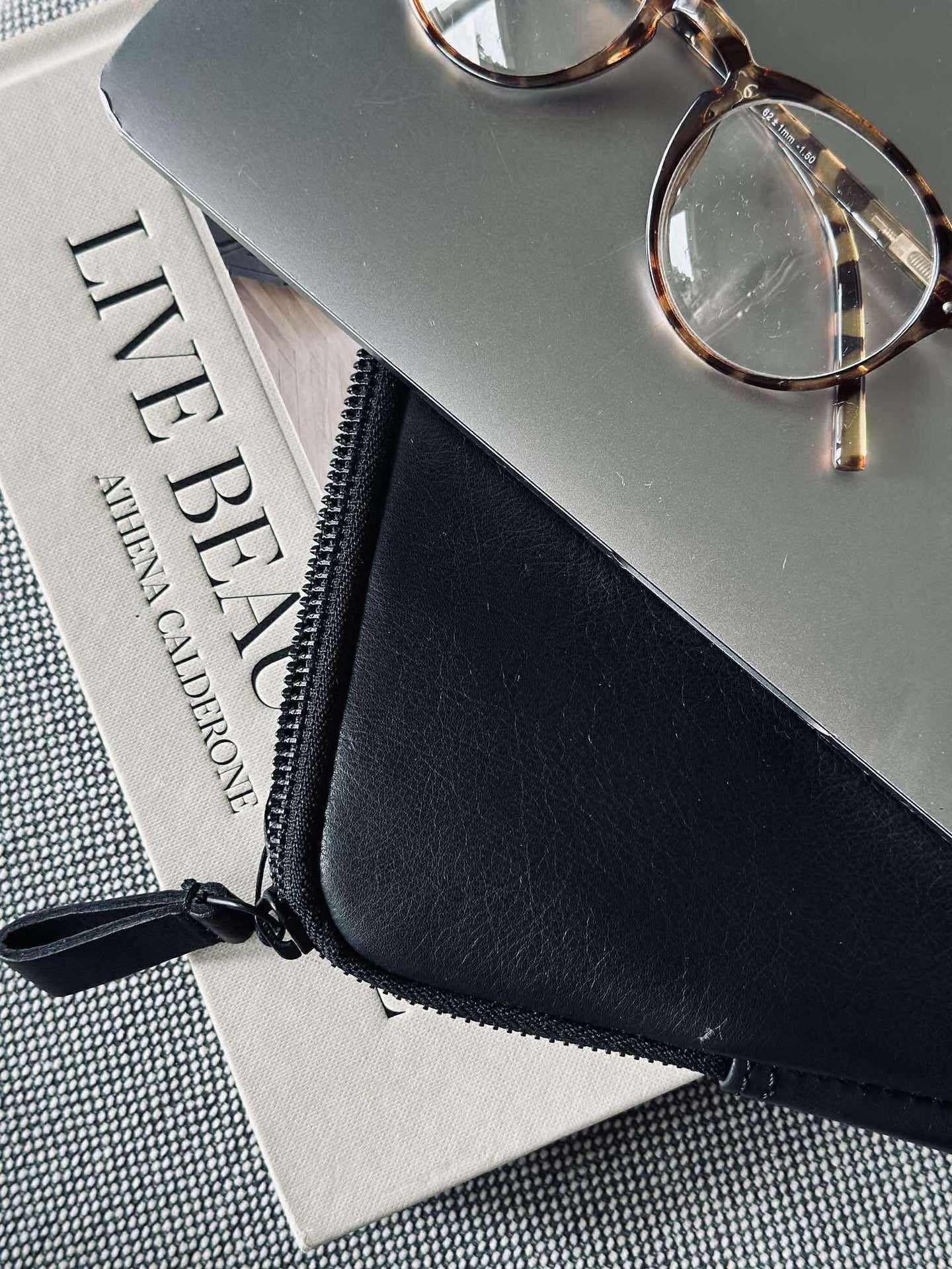 Laptop-sleeve - Svart / svart