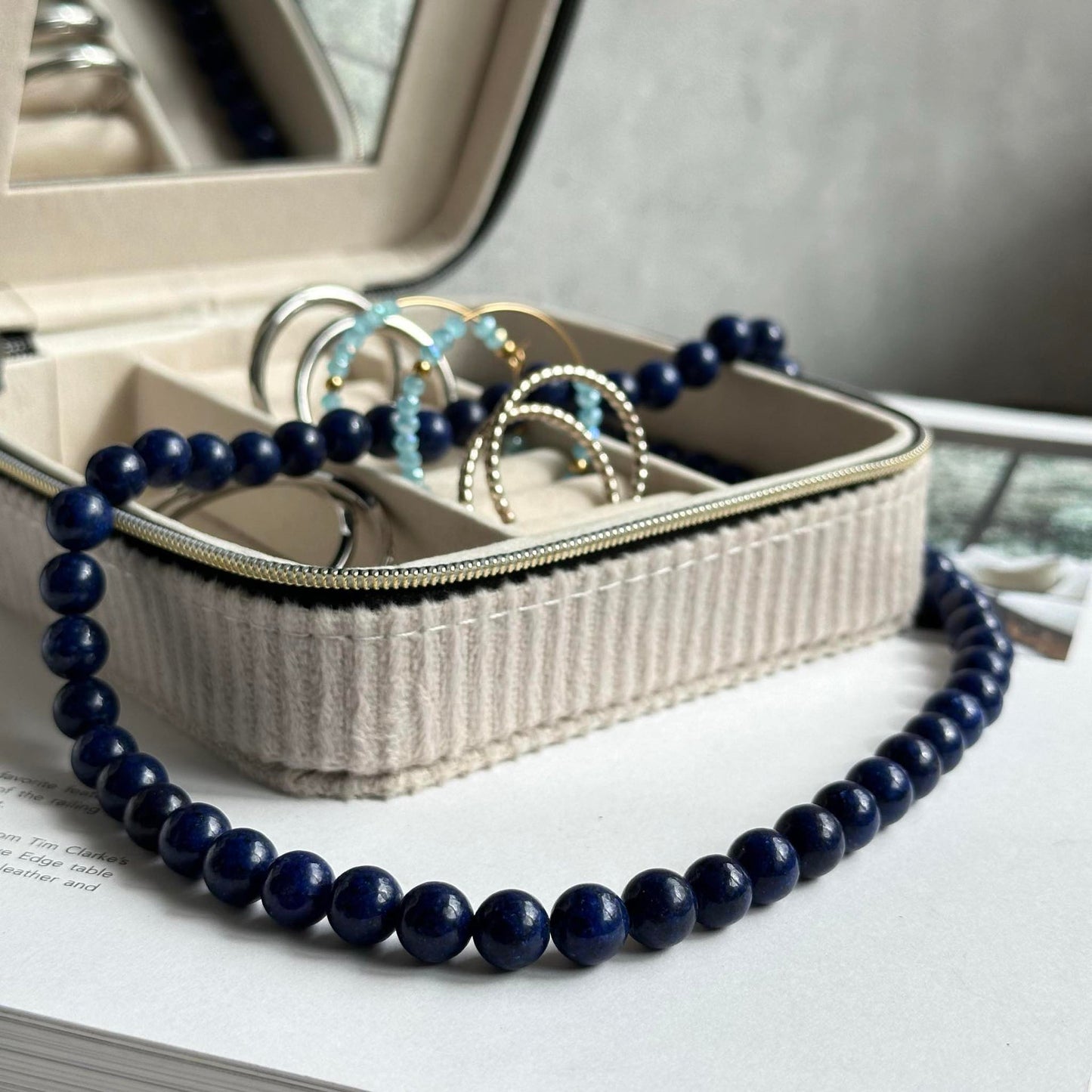 Halskjede Mary Navy