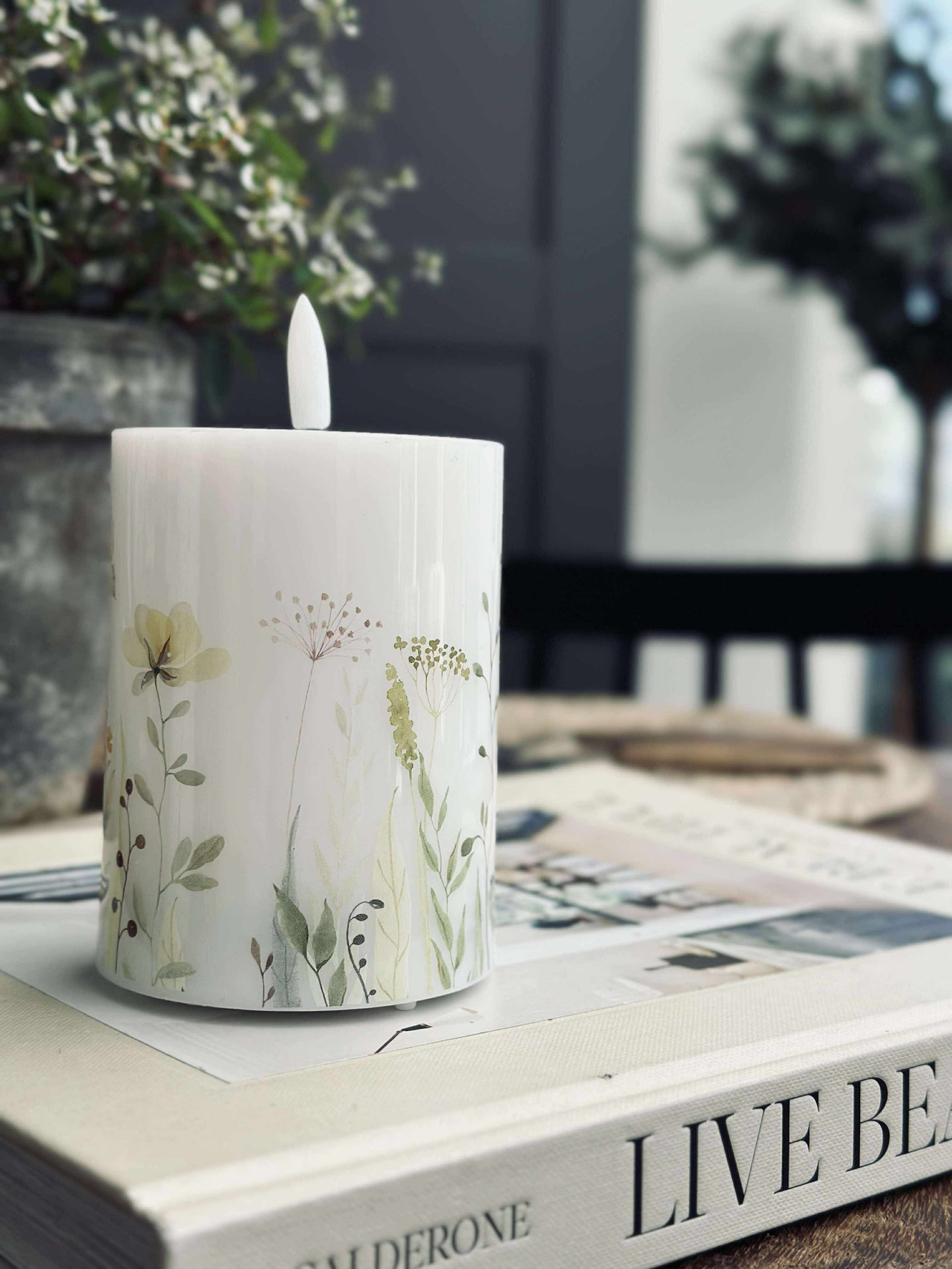 LED blokklys Twinkle wild flora