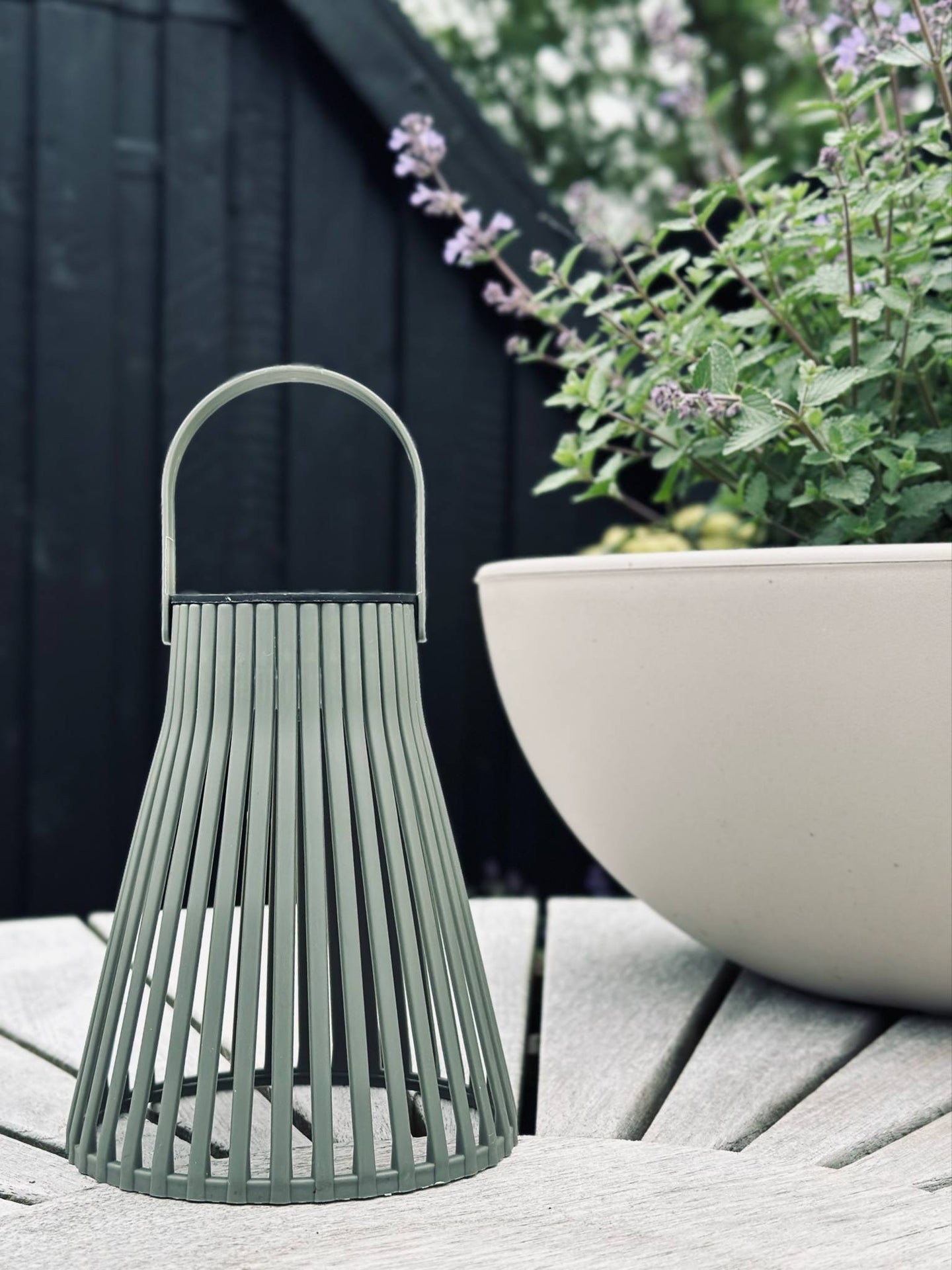 Lykt med solceller 14cm - Flere fargevalg
